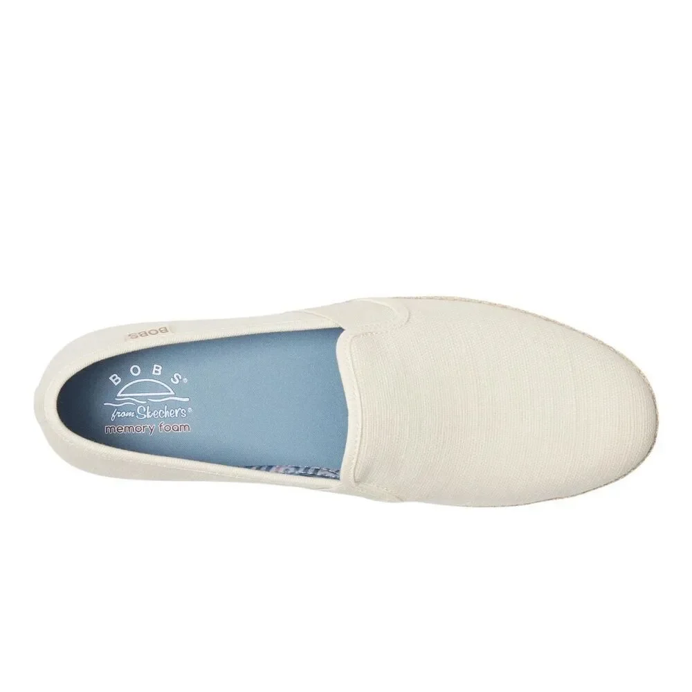 BOBS from Skechers linen uppers